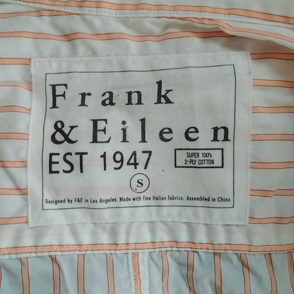 Frank & Eileen Paul Striped Button Down Shirt - Picture 6 of 8